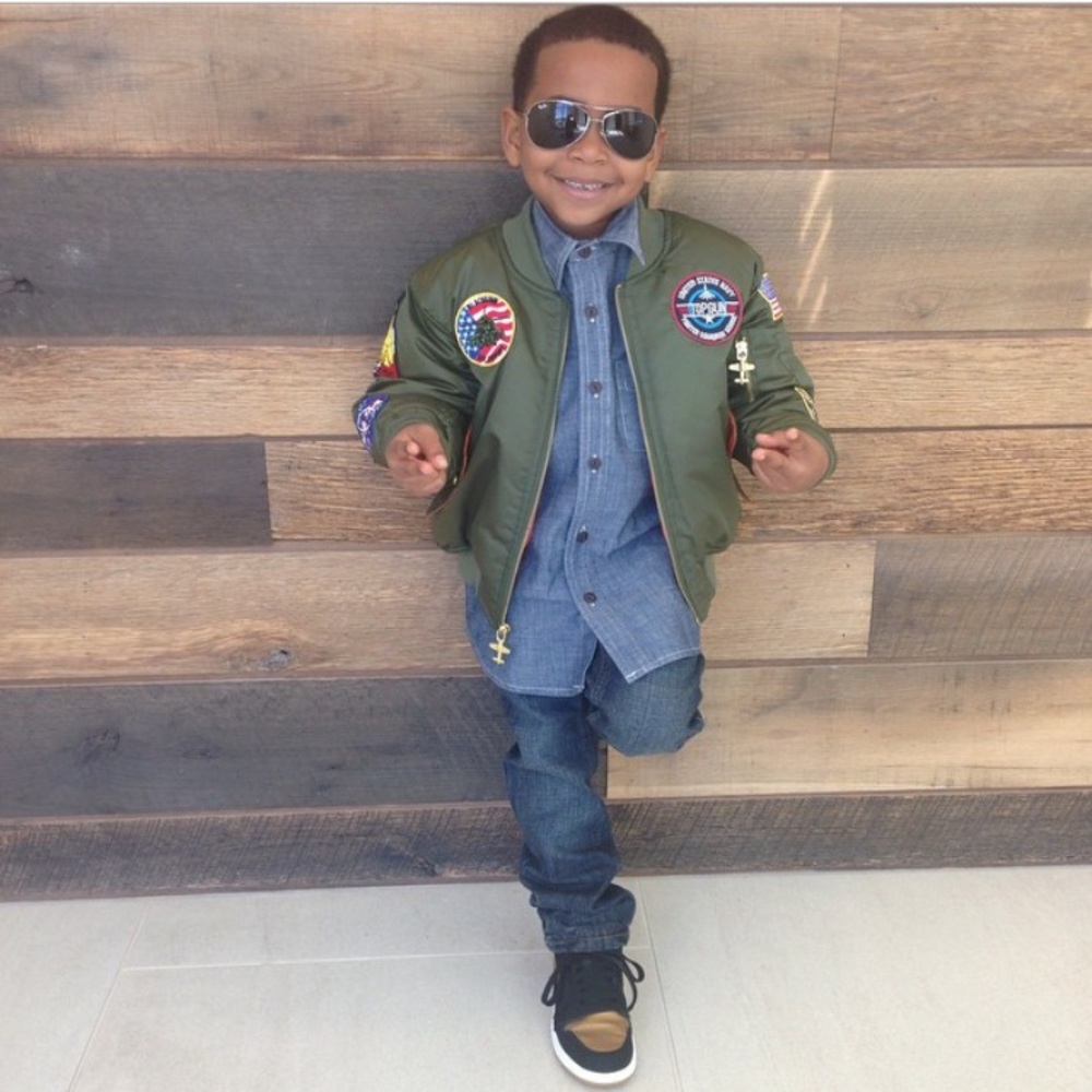 Kitson 7 Patch Flight Jacket